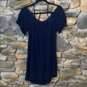 Navy Blue Dress